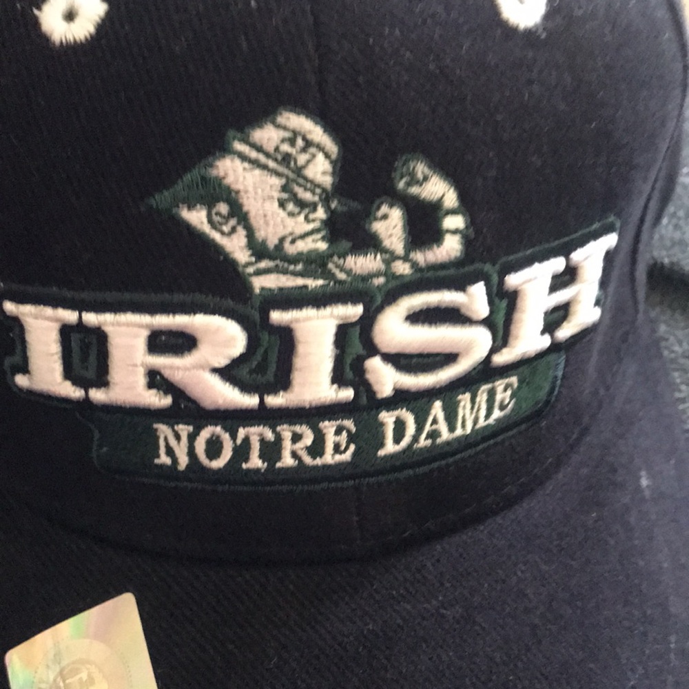 NEW NOTRE DAME FIGHTING IRISH KIDS YOUTH LARGE BASEBALL CAP HAT OFFICIAL LIDS